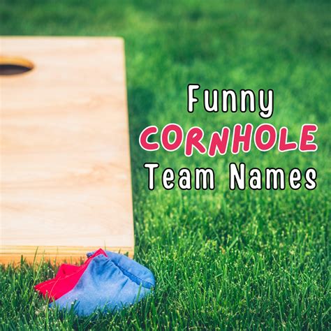 Funny Cornhole Team Names - Absolutely Jokes & Puns
