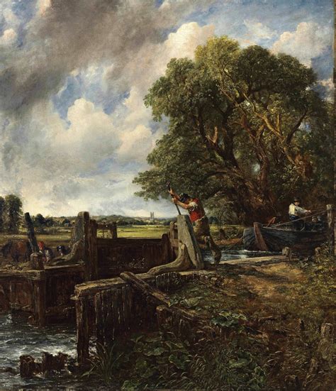The Lock (c. 1823-24) by John Constable – Artchive