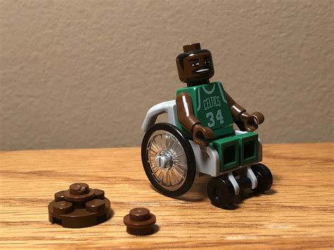 Paul Pierce in a wheelchair : r/lego