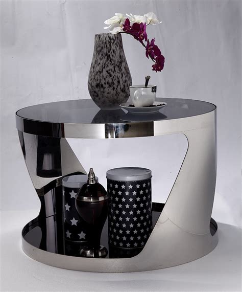 包邮不锈钢大理石茶几镂空雕花金属圆形钢化玻璃小户型茶桌-阿里巴巴