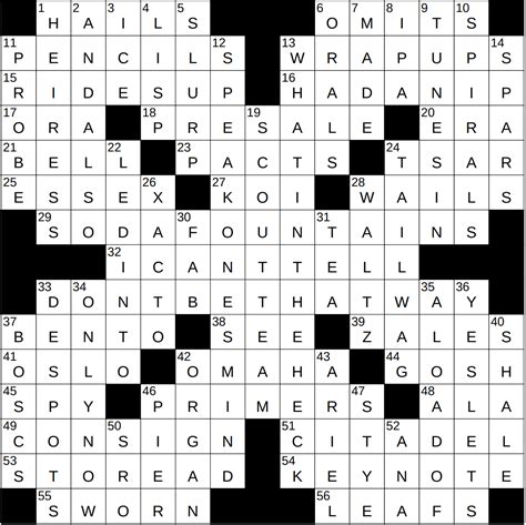 0714-23 NY Times Crossword 14 Jul 23, Friday - NYXCrossword.com