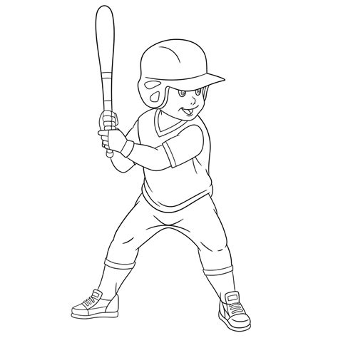 Baseball Drawing Pages 的图像结果