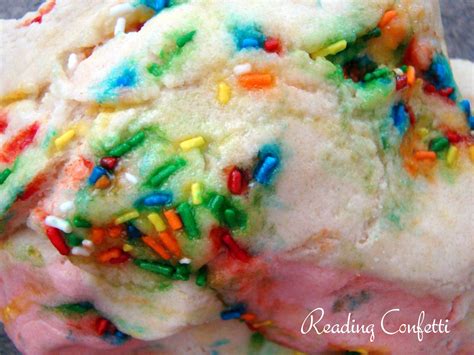 Ice Cream Play Dough ~ Reading Confetti