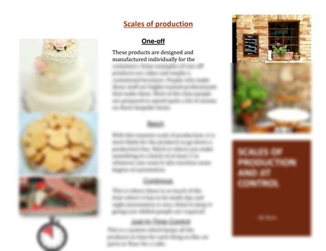 SOLUTION: Dt scale of production - Studypool