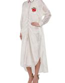 Asymmetric Drape Shirt Dress – samantchauhan