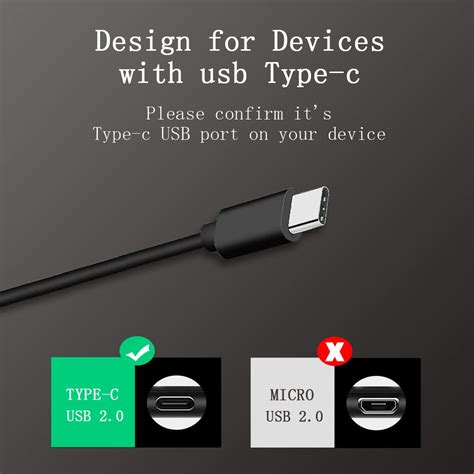 Buy USB-C Type-C Charger Charging Cable Power Supply Cord Compatible ...