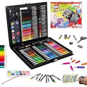 SAA 150 Pieces Art Set for Kids with Case, Art and Craft Supplies Kit ...