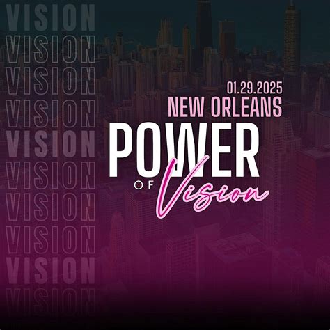 2025 Power of Vision - Ladies Night Out New Orleans Vision Board Party ...