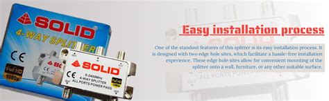 Solid 4-Way Splitter : Amazon.in: Electronics
