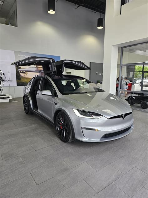 Lunar silver Model X : r/TeslaModelX