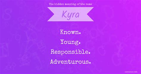The hidden meaning of the name Kyra | Namious