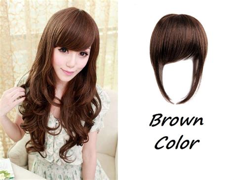 BOXO Clip In Bangs Hair Extensions, Hair Fringe, Front Hair Extensions ...