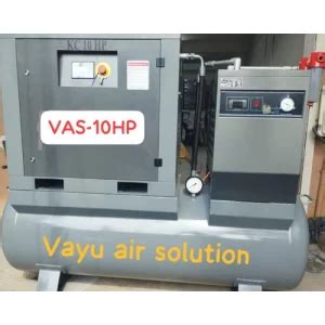 10 HP Screw Air Compressor Manufacturer In Pali - Vayu Air Solution