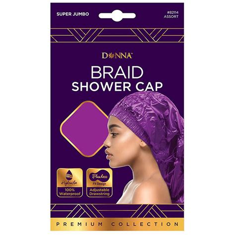 Donna Braid Shower Cap Super Jumbo Assorted | Walgreens