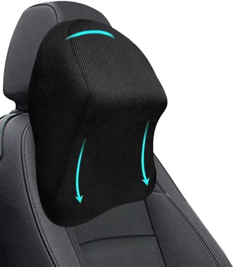 CUSHAQ® Premium Orthopedic High-Density Memory Foam Car Neck Rest ...