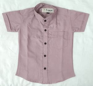 FRAUS Boys Solid Casual Pink Shirt - Buy FRAUS Boys Solid Casual Pink ...