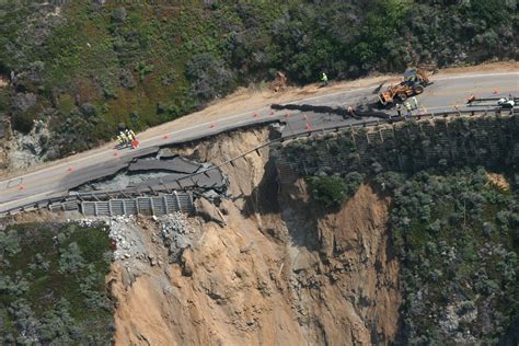 No Passage ... No Road ... Highway 1 Closed Near Big Sur ... EYE Report ...