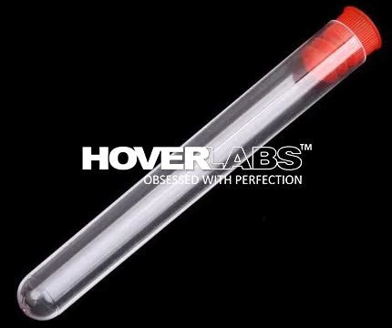 Plain Test Tube with Red Cap (Model No: HVO-TT-276) – HOVERLABS