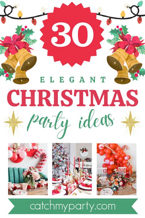 30 Elegant Christmas Party Themes & Ideas for a Stylish Holiday ...