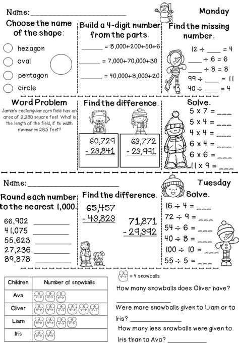 Image result for 3rd Grade Homework