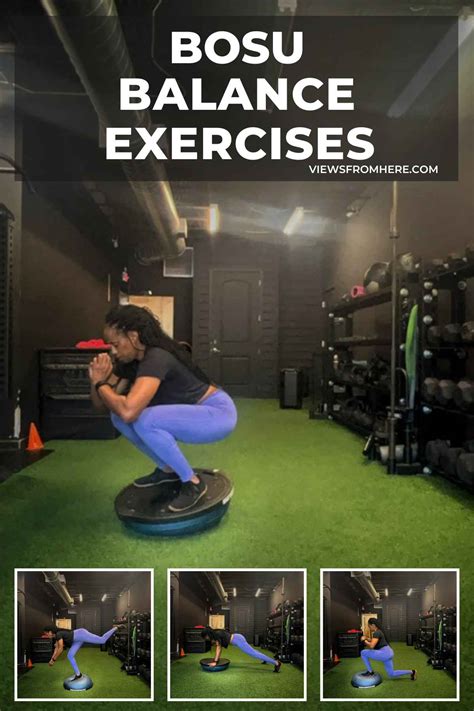 Find your center: Bosu ball balance exercises • Views From Here
