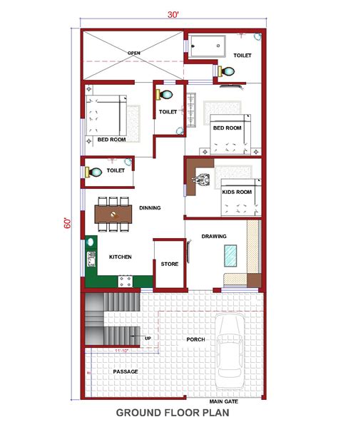 Standard House Dimensions In Feet In India - Infoupdate.org