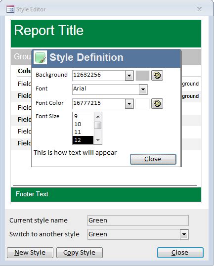 Image result for How to Use Visual Basic to Create a Report On Access Database