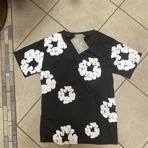 Black Denim tears shirt small - Depop