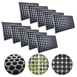 SUSHILA AGROFERT Seed Trays Kit 126 Cavity Set of 10 Seedling Trays for ...