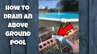 How to Drain a Intex 32 Above Ground Pool 的图像结果