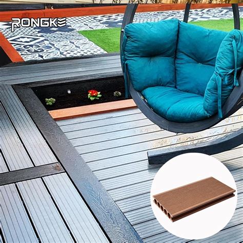 Easy Installation Modern Design Hide Frame Flooring Garden WPC Decking ...