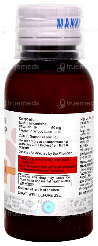 Zenflox 50 Mg Suspension 60 Ml - Uses, Side Effects, Dosage, Price ...