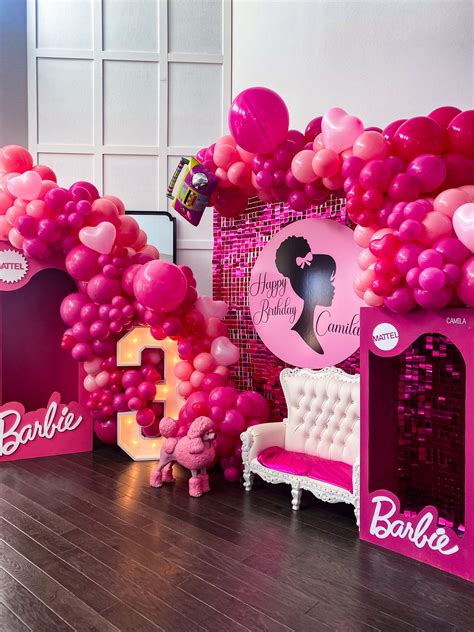 Camila's Barbie Party - Roselyn Weaver | Barbie party decorations ...