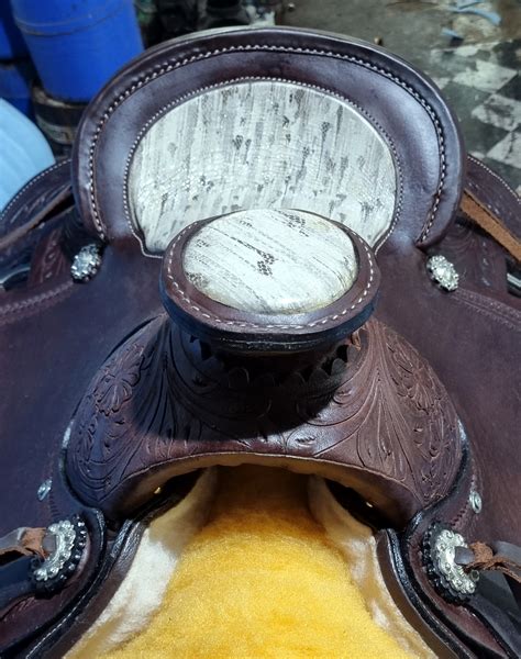 Western Horse Barrel Saddle Leather Tack Set - Sazaar Tack