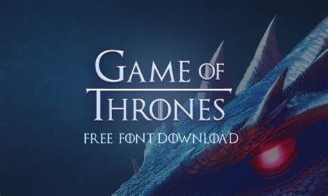 Game of Thrones Font | Polar Vectors