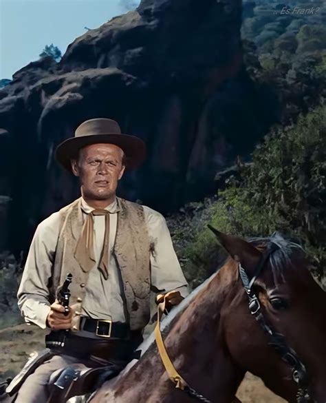 Richard Widmark in classic western movie Garden of Evil, 1954