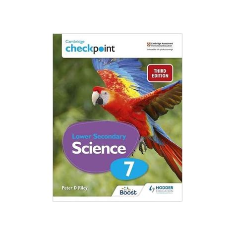 Buy Cambridge Checkpoint Lower Secondary Science Student's Book 7 ...