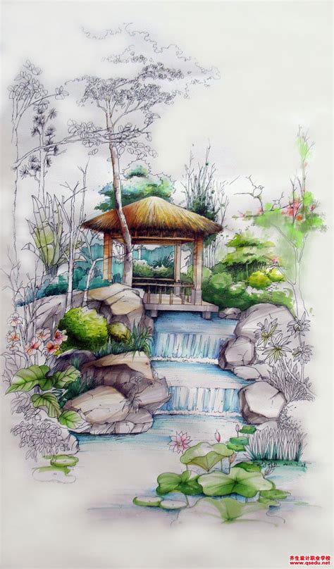 园林景观小品手绘图公园景观小品设计手绘2022已更新今日图集