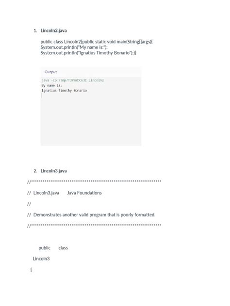 How to Compile and Execute Java Program 的图像结果