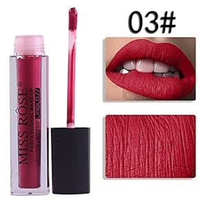 Buy Miss Rose Lip Gloss Moisturizer Nutritious Liquid Lipstick Matte ...