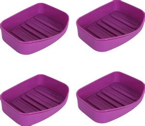 KUBER INDUSTRIES Plastic Double Desk Self Draining Kitchen Sink Soap ...