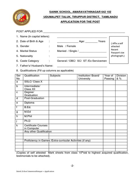 Image result for Program Application Sample PDF