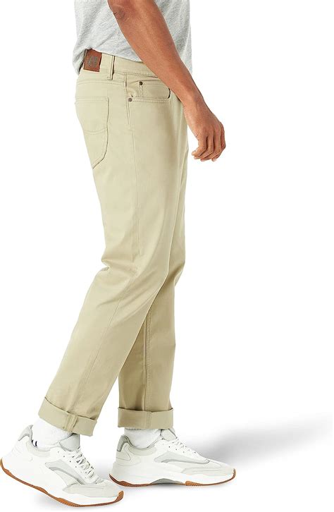 Buy Lee Men's Extreme Motion Straight Fit 5 Pocket Pant Online at ...
