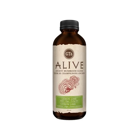Alive Ancient Mushroom Elixir Lemon Lime