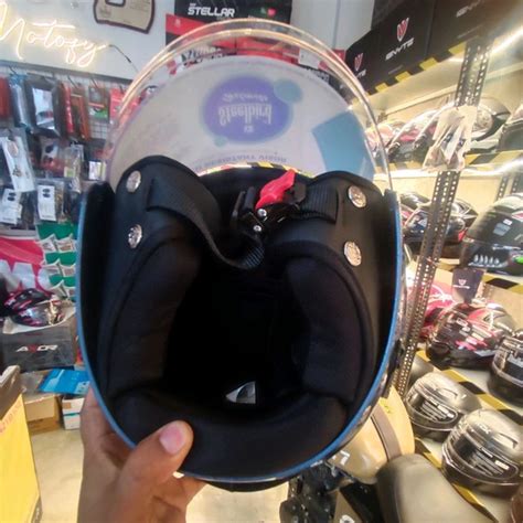 Steelbird Zip SBH-64 R Glossy Indigo Blue