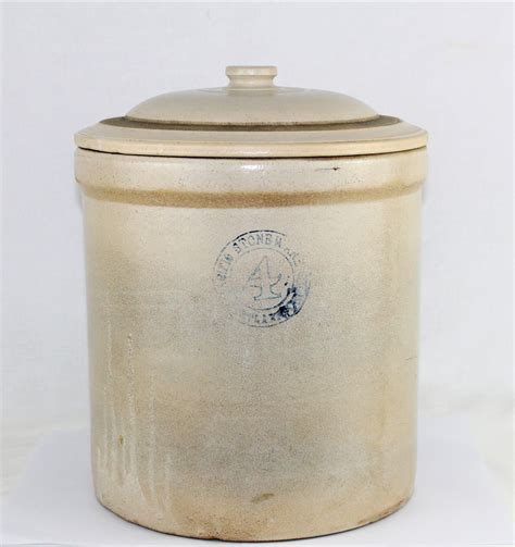 Antique Stoneware Crock / Pacific Stoneware Portland Oregon / Stoneware ...