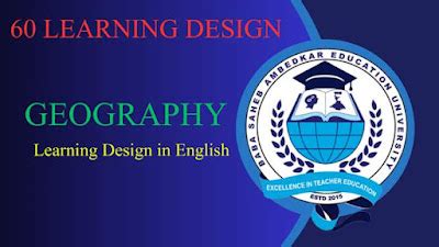 B.ed 3rd Semester Geography Learning Design in English Pdf || PRAGYA BIKASH