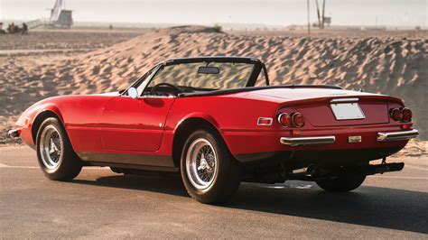 Ferrari, Ferrari 365 GTS/4 Daytona, Red Car, 1080P, Convertible, Car ...