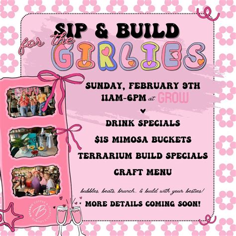 Brunch & Build..For the Girlies, 320 S Market St, Wichita, KS, United ...