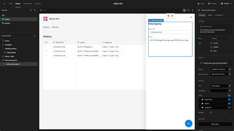 Nice GUI SQLite Tutorial 的图像结果